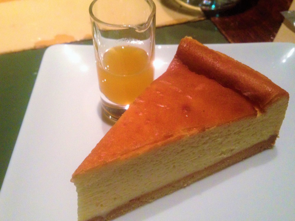 New York Style Cheesecake with citrus syrup.JPG